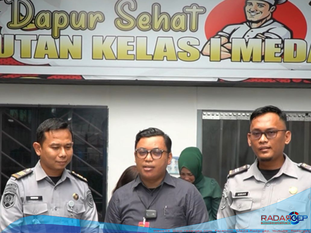 Dinas Kesehatan Lakukan Survei Dapur Sehat Rutan Kelas I Medan